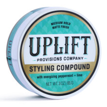 Uplift Provisions Company Styling Compound - Hair Clay Pomade with a Natural Matte Finish and Medium Hold - Versatile Styling Clay for Men or Women 3