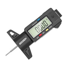 GODESON Digital dck mnsterdjupsmtare UK 0-25,4 mm tum Dckmtare Digital med stor LCD-skrm och verktyg fr mtning av dckmnsterdjup fr bil