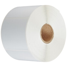 CompuLabel Direct Thermal Labels 2 1/4 x 2 inch witte rol permanente lijm perforaties tussen de labels 700 per rol 12 rollen per doos (530605)