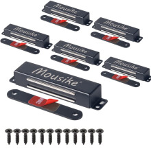 Mousike Magnetischer Trschnpper, robuste 90-lb-Trmagnete mit starkem Magnetverschluss fr Kchenschrank, Kleiderschrank, Schranktr, Schubladenrie