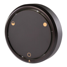 Westbrass D493CHM-12 Coperchio di troppopieno per vasca da bagno a 2 fori, brevettato, universale, rotondo, per chiusura completa e troppo riempi