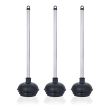 Neiko 60180A toiletstempler 3 Pack Patenteret All-Angle Design Heavy Duty Aluminium Handle Residential Commercial and Industrial Building Sanitat