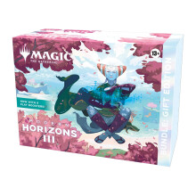 Magic: The Gathering Modern Horizons 3 Bundle: Edizione Regalo - Bundle Deluxe con 1 Bustina da Collezione, 9 Bustine di Gioco, Terre con Illustr