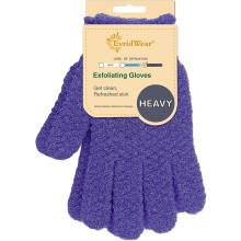 Guanti Esfolianti Evridwear per Doccia, 100% Nylon Spessi e Morbidi Guanti per Bagno Rimuovono la Pelle Morta