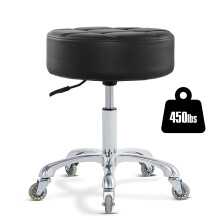 Ainilaily Rolstoel met Wielen, Verstelbare Hoogte, Roller Stoel voor Massage, Medisch, Tattoo, Spa