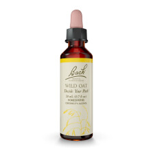 Bach Original Flower Remedies  Wild Oat for Deciding Life's Path  Natural Homeopathic Flower Essence  Holistic Wellness and Stress Relief  Vegan  20mL