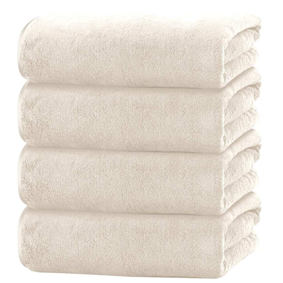 Cosy Family Microfiber 4 Pack Bath Towel Set  Lightweight and Quick Drying  Ultra Soft Highly Absorbent Towels for Bathroom  Gym  Hotel  Beach and Spa-image-OPC-PGGBD95-NEW