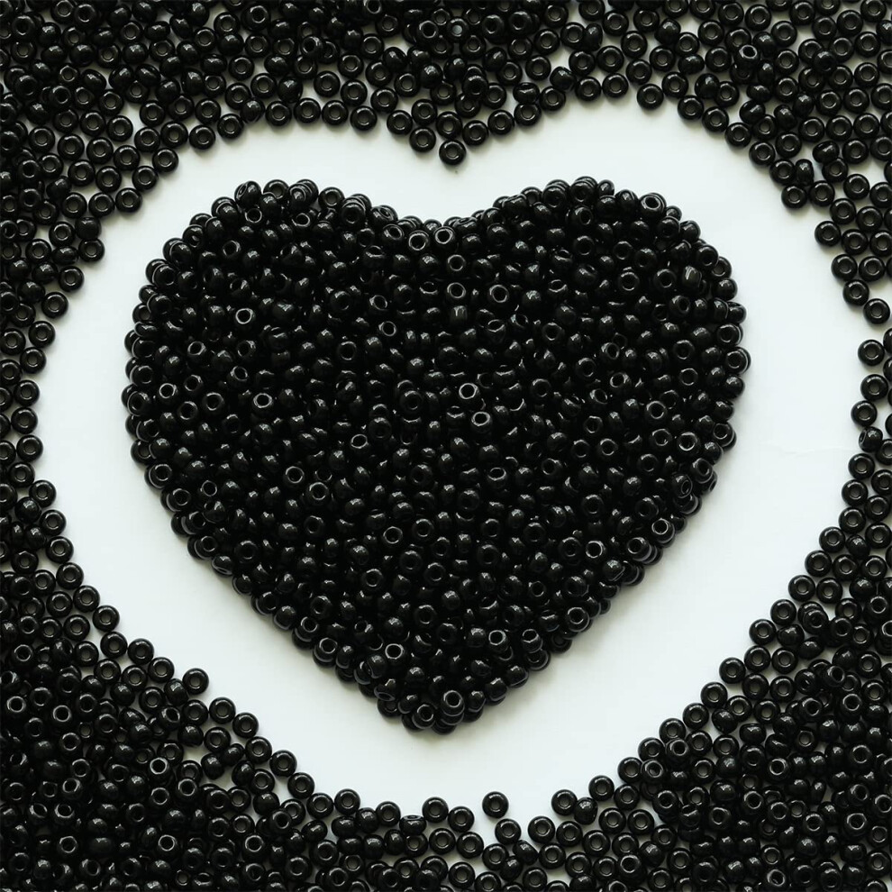 Perline Di Vetro 8/0 Da 3 Mm, Circa 4000 Pezzi/110 Grammi In Sacchetto, Per Realizzare Orecchini, Bracciali, Ciondoli, Gioielli Da Vita-image