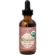 Amerikansk organisk rosehip fr?olie USDA certificeret organisk koldpresset jomfru organisk rav glasflaske og glas?jdropper til nem anvendelse - 2
