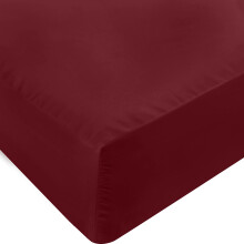 Utopia Bedding Queen Fitted Sheet - Bottom Sheet - Deep Pocket - Soft Microfiber - Shrinkage and Fade Resistant - Easy Care -1 Fitted Sheet Only (Red