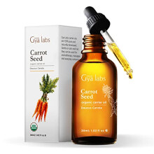 Gya Labs Ekologisk Morotsfröolja för Hår & Hud - 100% Ren Naturlig Morotsbärarolja (1 Fl Oz)
