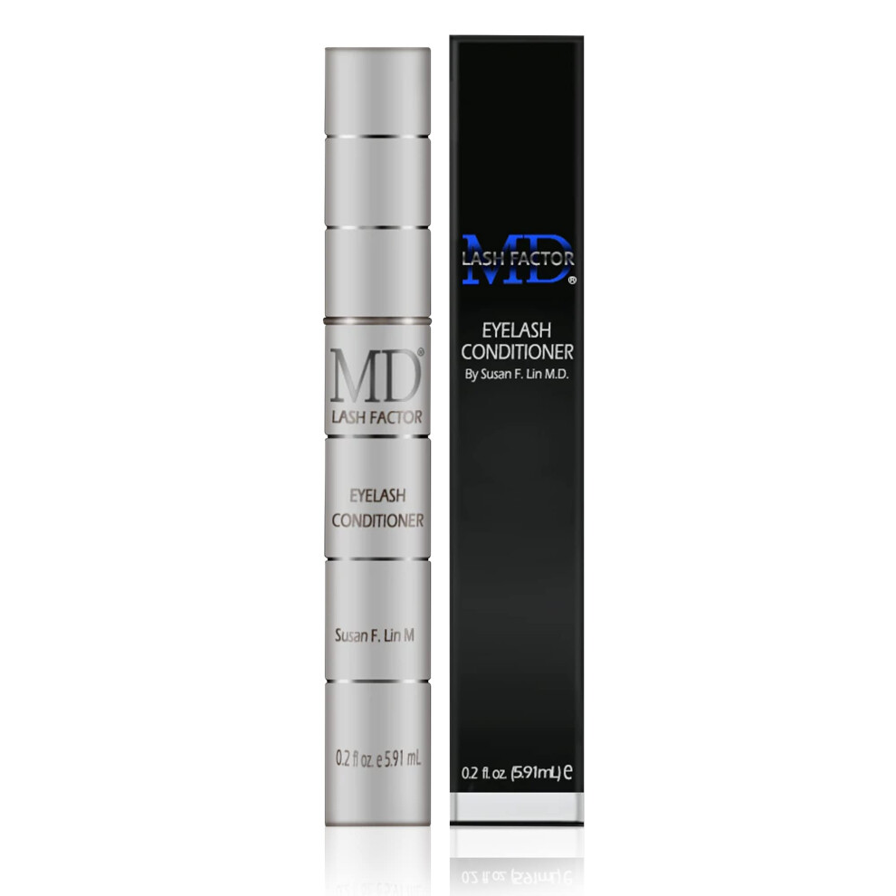 MD Lash Factor Eyelash Growth Serum| Enhances Your Natural Lashes For A Fuller  Longer & Denser Look | Eyelashs Enhancer for Women | 0.2 Fl Oz - 6 Mon