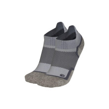 OrthoSleeve Unisex-Adult Diabetic and Neuropathy Non-Binding Wellness Socks - WC4 Improves Circulation and Helps with Edema  1 Pc  Grey No-Show  Large