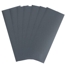 LotFancy Carta vetrata a grana 1500, 45 pezzi, 9 x 3,6"""" Carta vetrata a secco e bagnato, fogli abrasivi al carburo di silicio per levigatura, lu