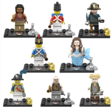 8PCS Pirates of the Caribbean Minifigures Toys Fit Lego Kids Toy