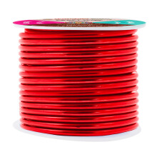 Mandala Crafts anodiseret aluminium h?ndv?rkstr?d til smykkefremstilling - b?jelig fleksibel r?d h?ndv?rkstr?d 10 gauge tr?d farvet til bonsai -