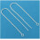 2pcs Adabele Authentic 925 Sterling Silver Dainty 6 Inch Threader Earring Finding Open Ring Pull Through Threaded Long Chain Drop Tassel for Earr 2
