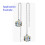 2pcs Adabele Authentic 925 Sterling Silver Dainty 6 Inch Threader Earring Finding Open Ring Pull Through Threaded Long Chain Drop Tassel for Earr 4