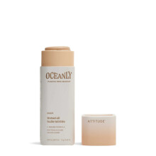 ATTITUDE Oceanly Light Coverage Face Tinted Oil Stick EWG Verified Titanium Dioxide-Free Vegan & Cruelty-Free Tinted Moisturizer Plastic-Free Nu