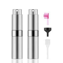 IRON BILL 2 db/8 ml-es hordozhat mini parfmporlaszt palackok res jratltheto spray-palack 3 fle utntlto eszkzzel. Pocket Travel parfmminta