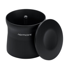 Normcore 54mm Magnetic Dosing Cup Espresso Dosing Cup Barista Coffee Grinder Dosing Tools Fit 54mm Breville Sage Portafilter Basket Matte Black Ano