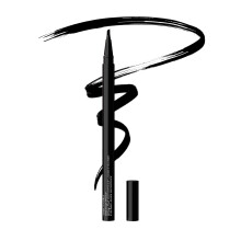 våd n vild breakup-bevis vinge ud vandtæt flydende eyeliner 16-timers slid smudge-bevis og kry-bevis ultra-flad vinklet børste til præcise og fed