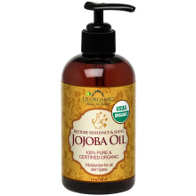 US Organische Jojoba Olie, USDA Gecertificeerd, 100% Puur & Natuurlijke, Koudgeperst, Ongezuiverd