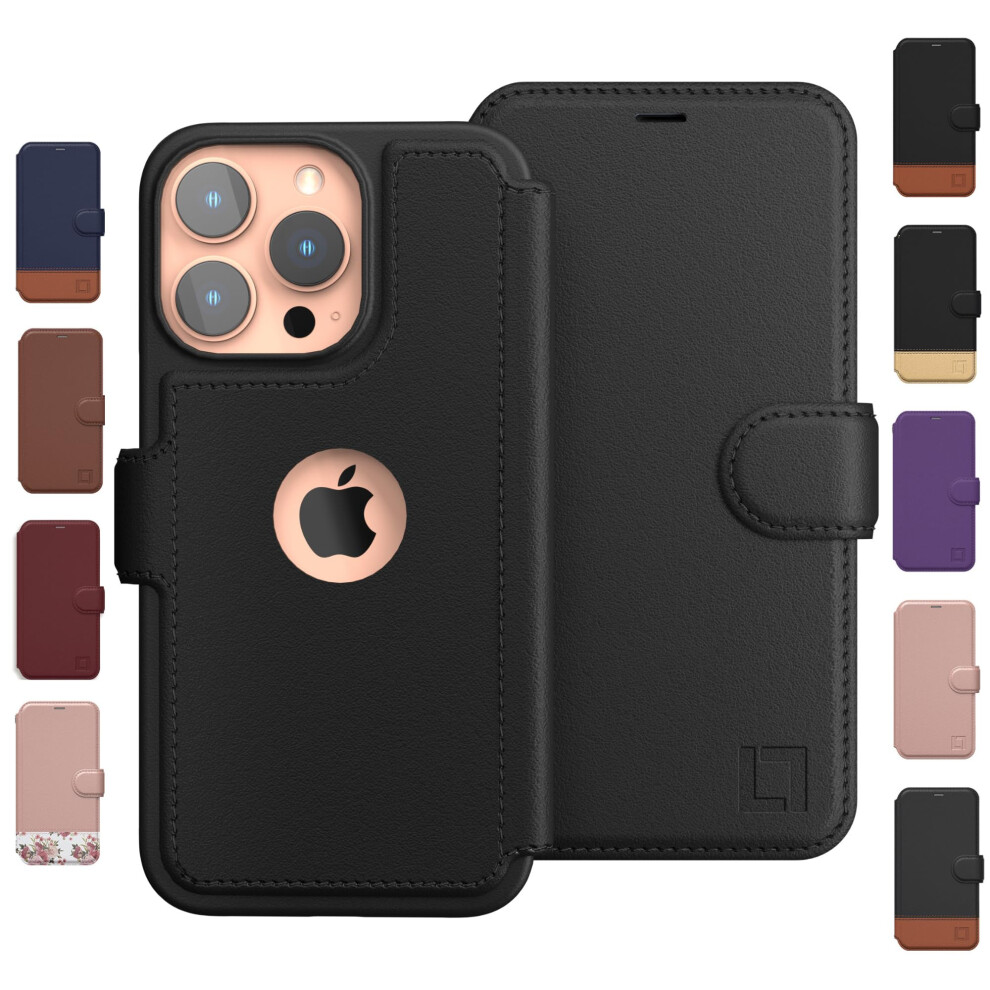 Iphone 15 Pro Max Wallet Case For Women And Men Case With Card Holder [Slim & Protective] For Apple 15 Pro Max (6.7 ) Vegan Leather I-Phone Cover P 5065013352848