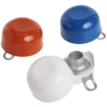 Tapa Quiktop de Compac Home, Mantiene Bebidas Carbonatadas Frescas y Espumosas, Rojo/Blanco