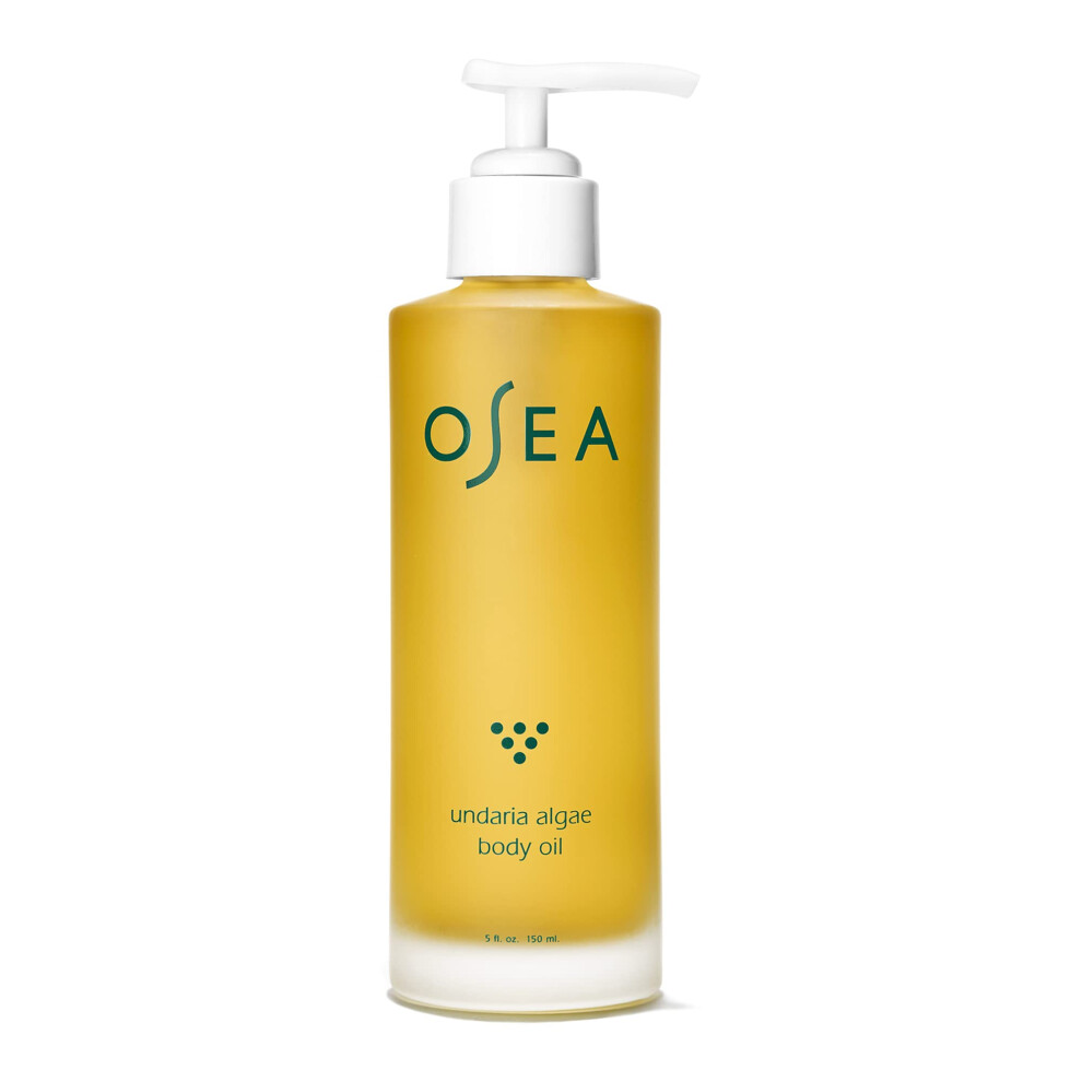 OSEA Undaria Algae Body Oil 5 oz - After Shower Body Oil - Non-Greasy Body Serum & Fast Absorbing Skincare - Clean Beauty & Vegan Seaweed Body Moistur