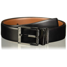 Portfolio Perry Ellis Pluat Edge en cuir CEINDAGE MEN'S REVERSIBLE AVEC LA BOUCLE SECHLE MATERIAU SOFT TOUCH (Tailles 30-54 pouces grandes et hau
