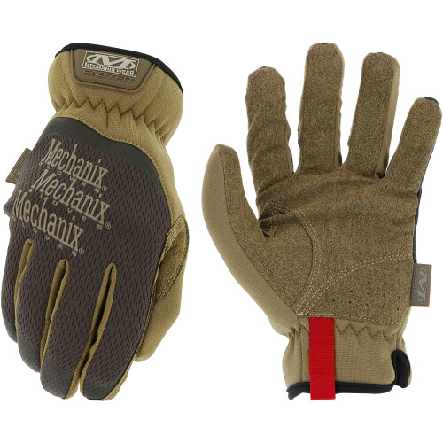 Luvas de trabalho Mechanix FastFit marrom m