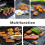 BRIKINTE 4 Pack de Forros para Fryer Ninja, Reutilizáveis e Antiaderentes 4