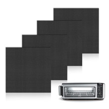 BRIKINTE 4 Pack de Forros para Fryer Ninja, Reutilizáveis e Antiaderentes