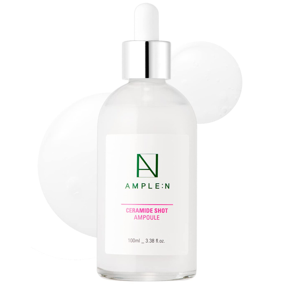University Games Ample:n Ceramide Shot Serum - Anti Aging And Hydrating Serum With Ceramide For Deep Moisturization - For Dry & Rough Skin To Reduces Wrinkles & Repair