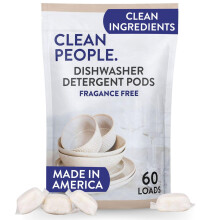 The Clean People Opvaskemaskine Pods - Opvaskemaskine Pods - Sk?rer fedt og skyller skinnende rene - Fri for rester - Duftfri Opvaske Pods - Upar