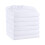Arkwright Bulk Full Fitted Sheets - Pack of 6 - Soft Brushed Microfiber Hypoallergenic Bottom Sheet Only with Deep Pocket Bedding Essentials for 1