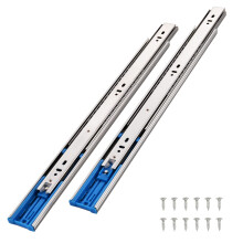 Vesla Home 5 perechi 16 inch Moale Close Glisoare de diapozitive 3 sec?iune Extensie completa Bila metalica Rulmar 110 LB Capacitate laterala Mon