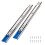 VESLA HOME 5 Pares de Corrediças para Gavetas 16 Polegadas, Metal com Fechamento Lento de 110 LB 1