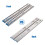 VESLA HOME 5 Pares de Corrediças para Gavetas 16 Polegadas, Metal com Fechamento Lento de 110 LB 2