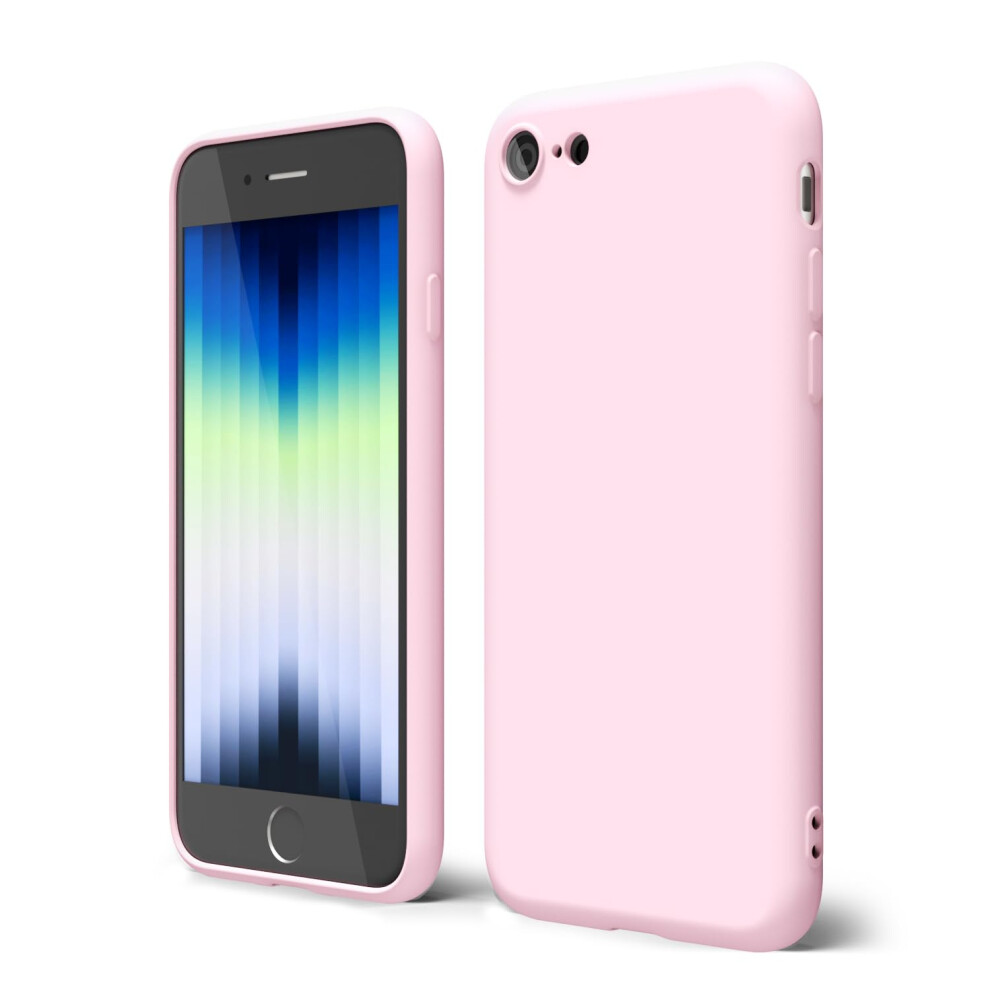 Oakxco For Iphone Se Case 3Rd Generation 2022/2020/2Nd Silicone Iphone 7/8 Case Soft Rubber Gel Elegant Thin Slim Tpu Matte Smooth Case For Women Gi 705690993174