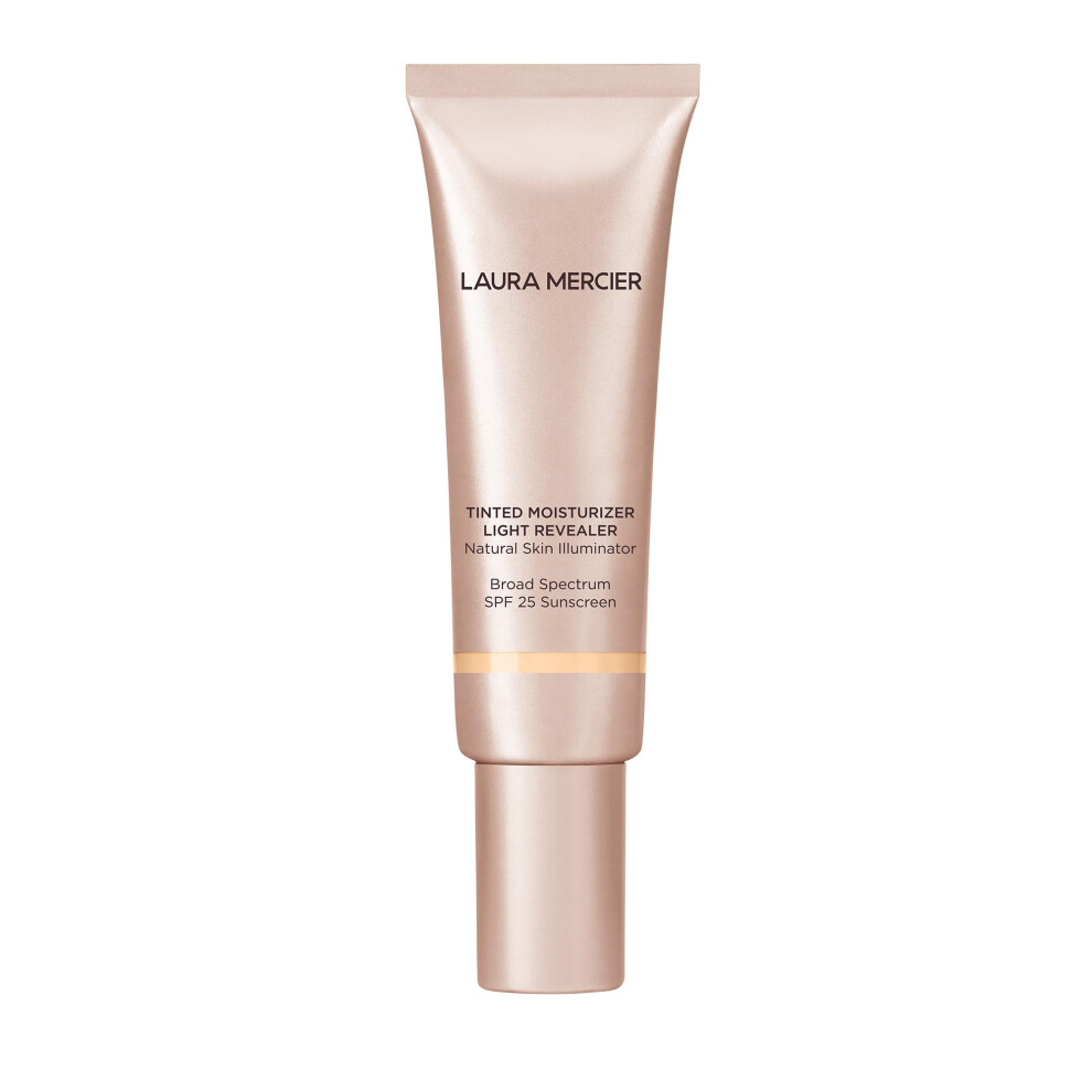 Laura Mercier Tinted Moisturizer Light Revealer Natural Skin Illuminator with SPF 25: All Day Hydration  Ultra-Sheer Coverage  Luminous & Radiant Fini