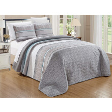 GrandLinen - 3 rszes, finom nyomattal elltott, tlmretezett king mretu (115 x 95) knnyu paplankszlet, megfordthat gytakar, minden vszakban