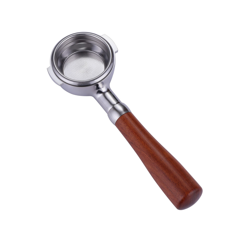 Joytata 58 Mm Bodenloser SiebträGer, Passend FüR E61 Grouphead Espressomaschine, Nackter SiebträGer Aus Edelstahl Zusammen Mit Espressofilterkorb-image