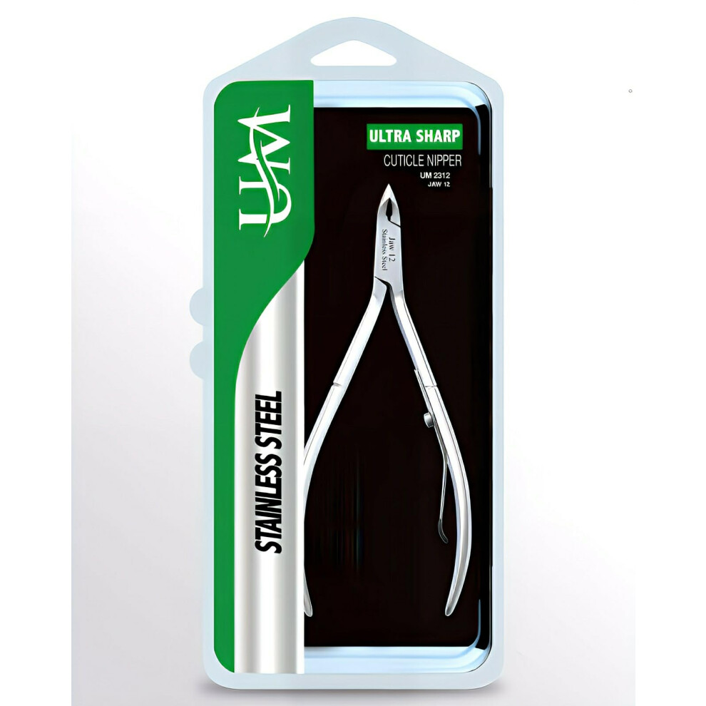 Um Supplies Cuticle Trimmer | Hangnail Remover | Extremely Sharp | Professional Cuticle Nippers | Stainless Steel | Cuticle Clippers | Pedicure Manicu