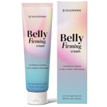 SILKDERMIS B Flat Belly Firming Cream - Huidverstrakking en cellulitiscr?e voor maag, dijen en billen Hydraterende verstevigende lotion met krachtige