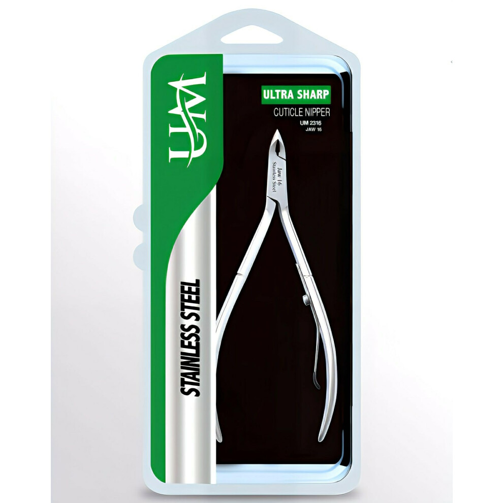 Um Supplies Cuticle Trimmer | Hangnail Remover | Extremely Sharp | Professional Cuticle Nippers | Stainless Steel | Cuticle Clippers | Pedicure Manicu