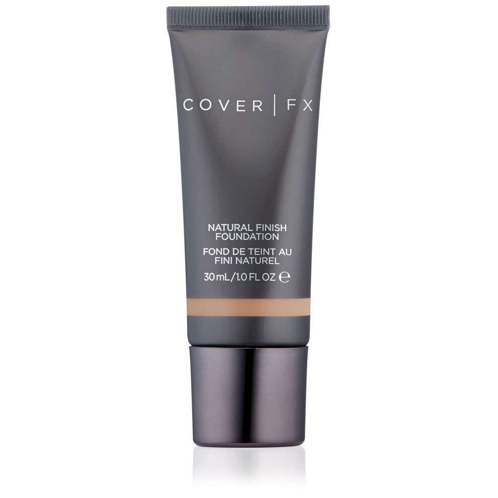 Cover FX Natural Finish Foundation: Water-based Foundation that Delivers 12-hour Coverage and Natural  Second-Skin Finish with Powerful Antioxidant Pr