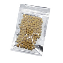 PABCK 500 stuks 3,5 x 6,29 inch (binnenmaat 3,1 x 5,1 inch) Doorzichtige hersluitbare heatsealzakken aan de voorkant voor zip-bulkvoedselopslag Lock