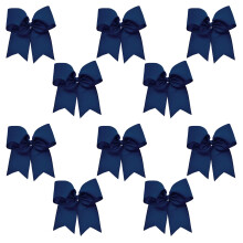 7 hvelykes Jumbo Cheer Bow nagy haj masni lfarok tartval Nagy klasszikus kiegsztok tiniknek noi lnyoknak Softball pompomlny sport rugalmas nya